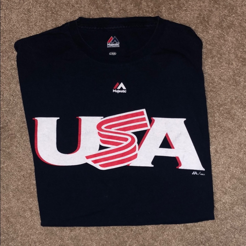 USA baseball Tee